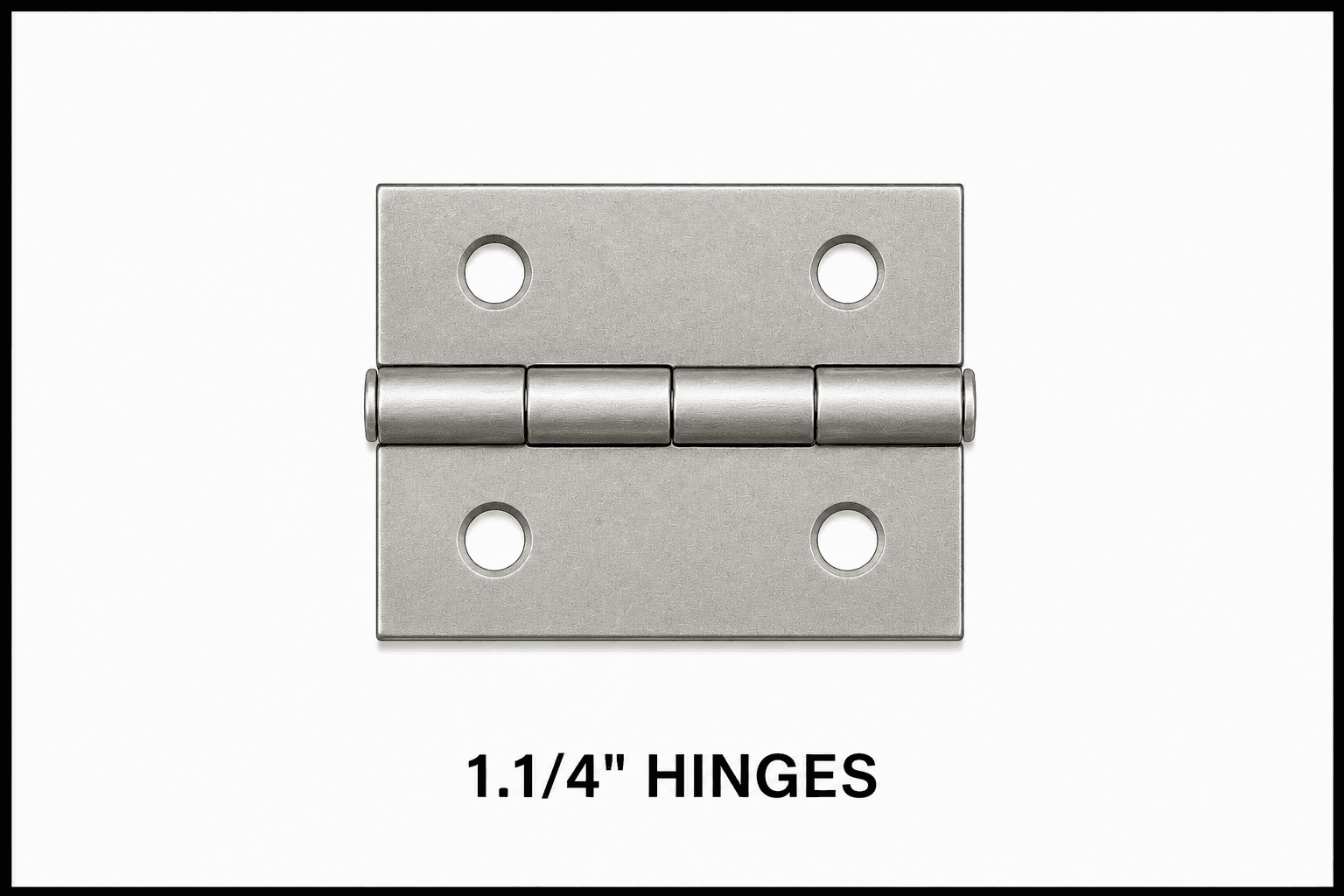 1.1/4" Hinges — Sheet Metal