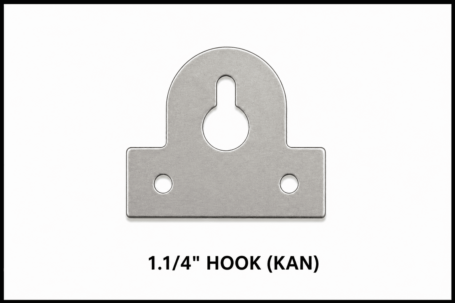 1.1/4" Hook (KAN) — Sheet Metal